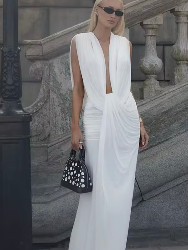 Draped in Beauty Dress