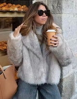 Luxe Lady Women’s Fur Coat