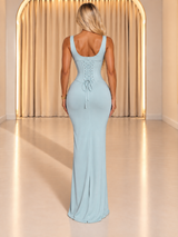 Coquette Corset Maxi Dress
