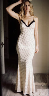 Polka Dotted & Pretty Maxi Dress