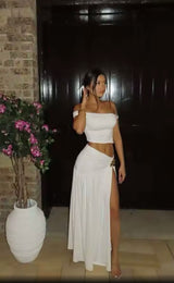 Summer Serenity Maci Skirt Set