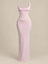 Coquette Corset Maxi Dress