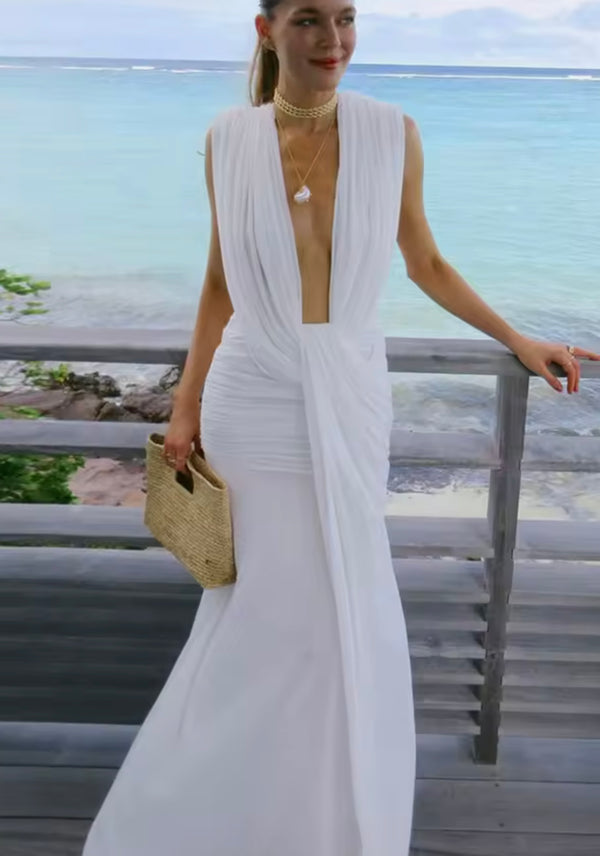 Draped in Beauty Dress