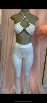 Bandeau Top and Pants Set